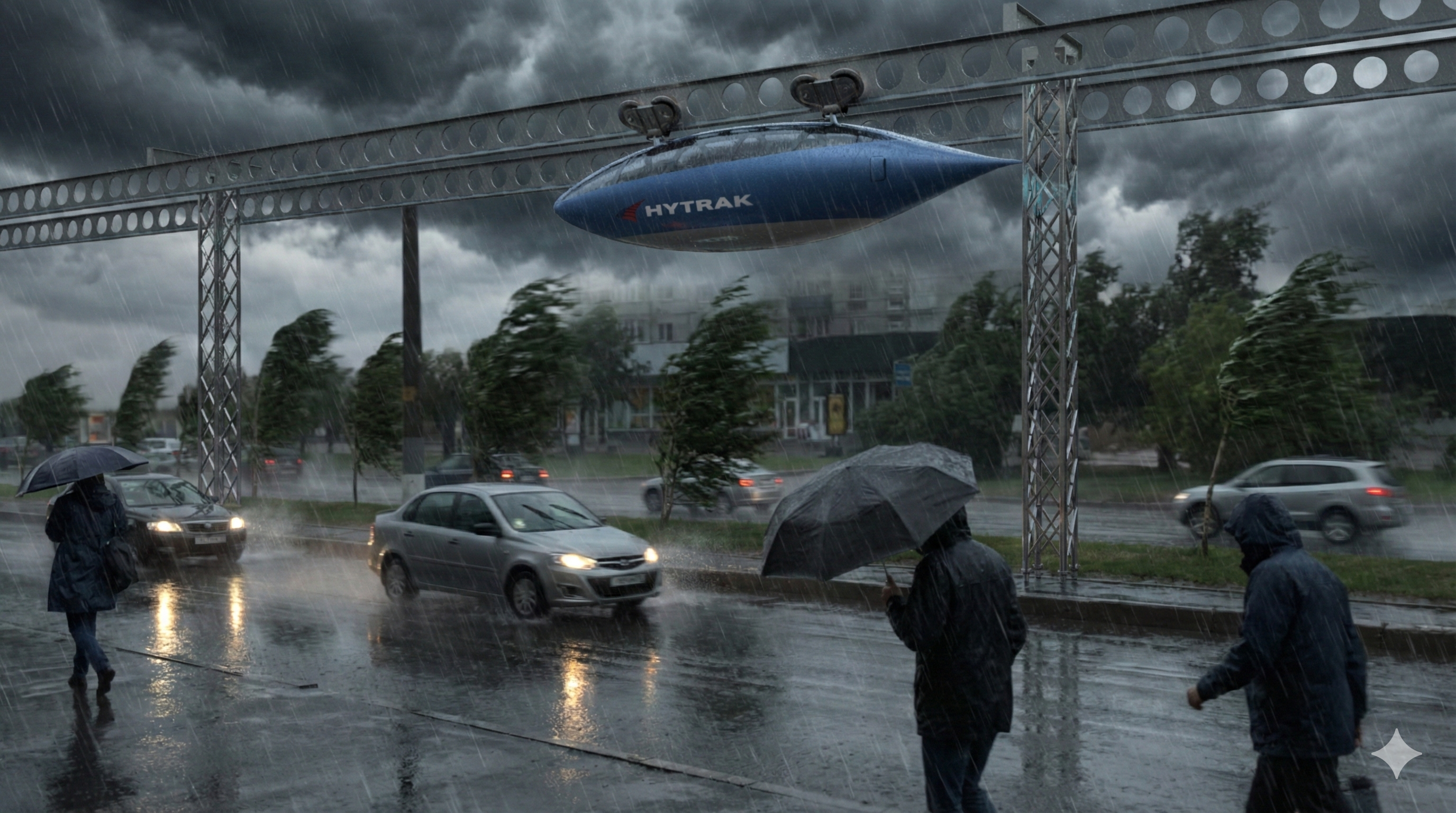 Engineering and prototype development for the Hytrak elevated rail system